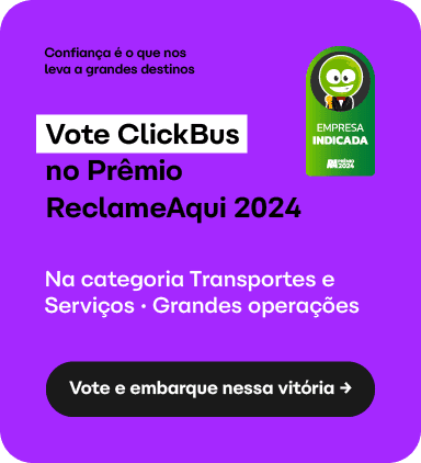 Vote ClickBus no Prêmio ReclameAqui 2024